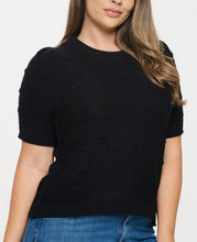 Load image into Gallery viewer, Pullover Short Sleeve Sweater Top
