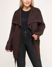 Load image into Gallery viewer, Rib Knit Sweater Cardigan
