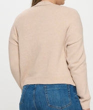 Load image into Gallery viewer, Button down sweater cardigan
