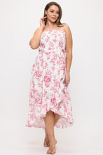 Load image into Gallery viewer, Floral print midi dress

