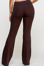 Load image into Gallery viewer, Cotton High Rise Flare Leggings
