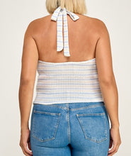 Load image into Gallery viewer, Textured Halter Knit Top

