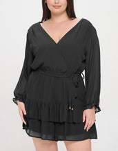 Load image into Gallery viewer, Long Sleeve Ruffled Romper
