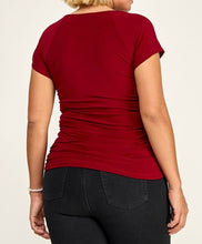 Load image into Gallery viewer, Ruched Keyhole Top
