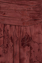 Load image into Gallery viewer, Plus Floral Flocked Tiered Mini Dress
