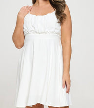 Load image into Gallery viewer, Solid smocked back dress
