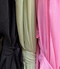 Load image into Gallery viewer, Chiffon Ruffle Trim Cold Shoulder Maxi Dress
