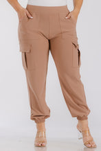 Load image into Gallery viewer, Elastic Waist Cargo Pants
