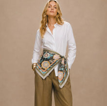 Load image into Gallery viewer, Silly Floral Scarf
