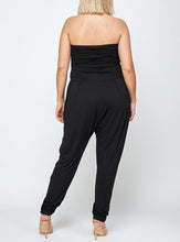 Load image into Gallery viewer, Ruched Harem Tube Jumpsuit
