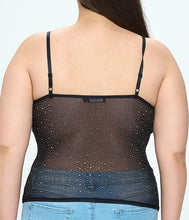 Load image into Gallery viewer, Rhinestone Detailed Corset Top
