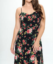 Load image into Gallery viewer, Floral Chiffon Maxi Dress
