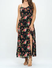 Load image into Gallery viewer, Floral Chiffon Maxi Dress
