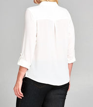 Load image into Gallery viewer, Solid Long Sleeve Blouse
